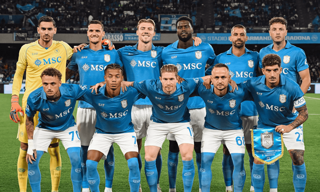 Napoli. Source: Official Facebook. Edited photo