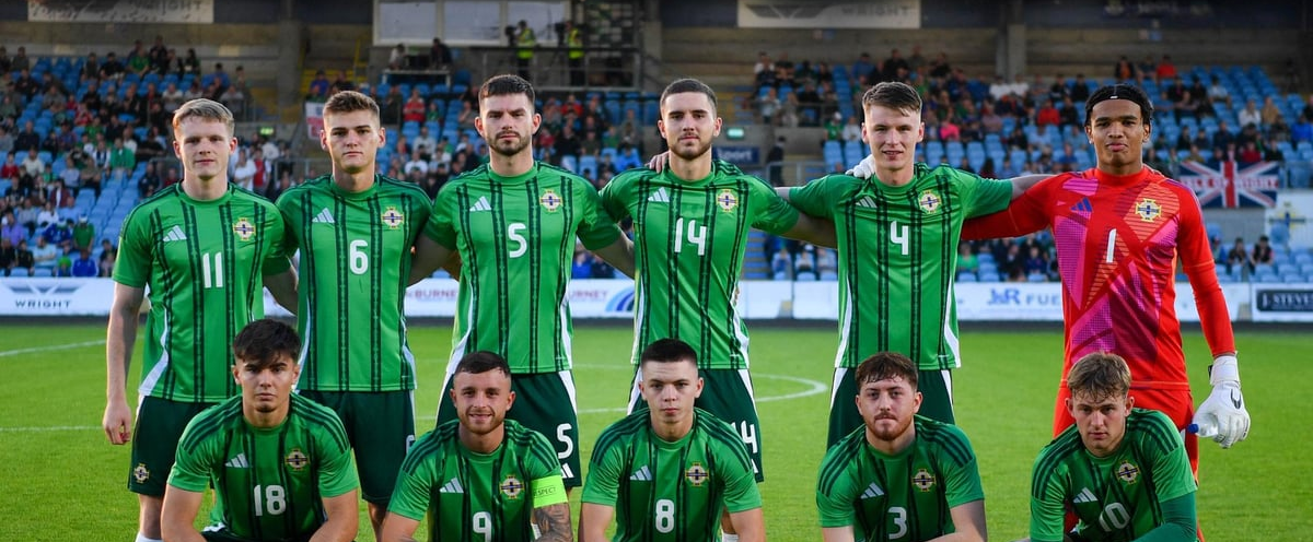 Northern Ireland U21. Source: Official Facebook