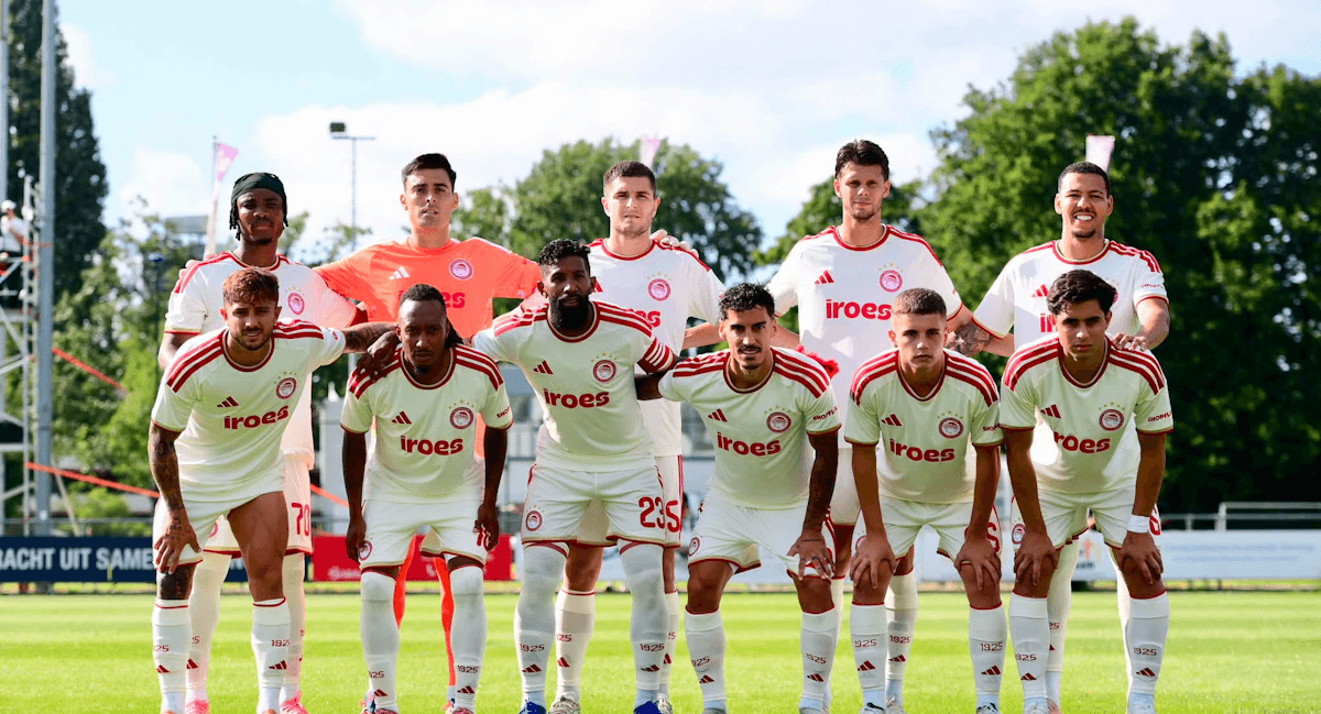 Olympiacos. Source: Official Facebook. Edited photo
