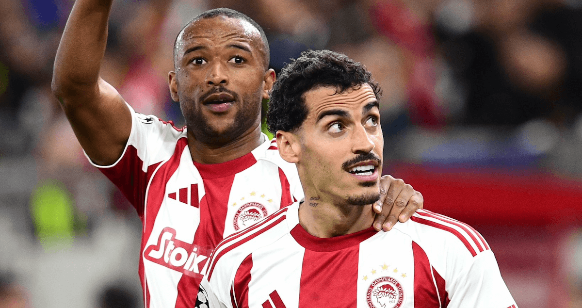 Olympiacos. Source: Official Facebook. Edited photo