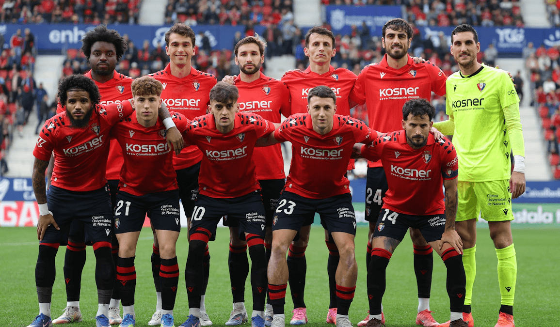 Osasuna. Source: Official Facebook. Edited photo