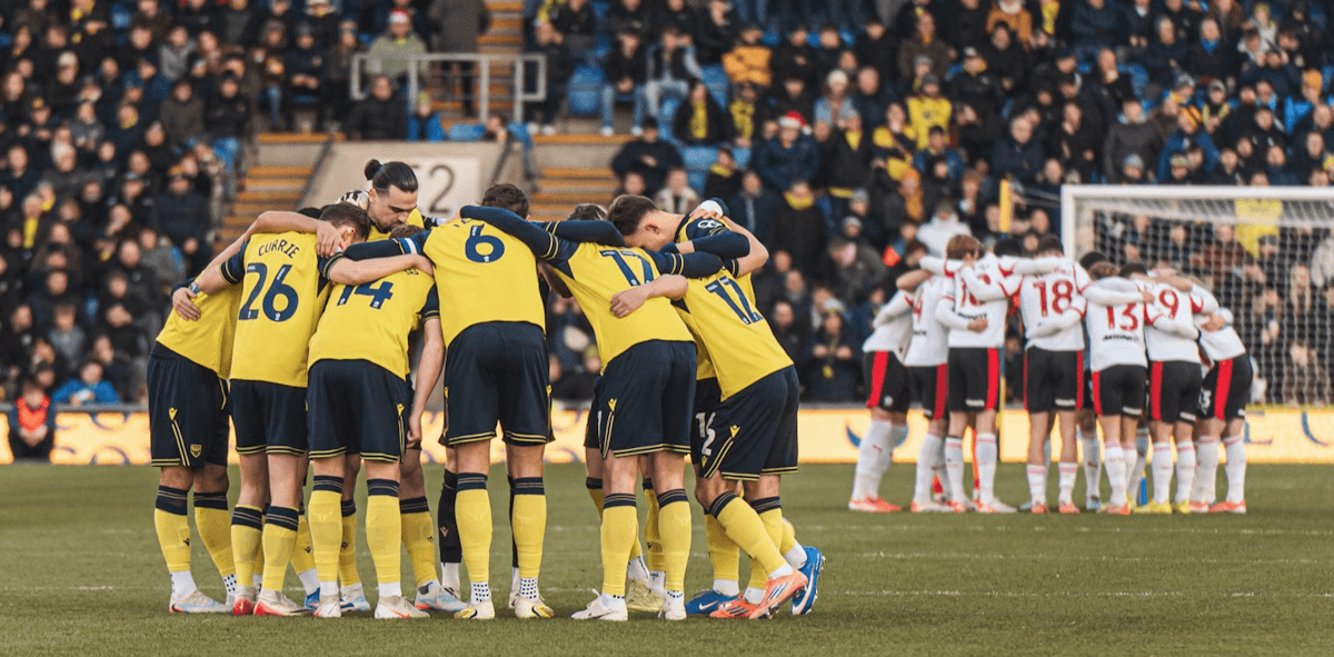 Oxford United. Source: Official Facebook. Edited photo