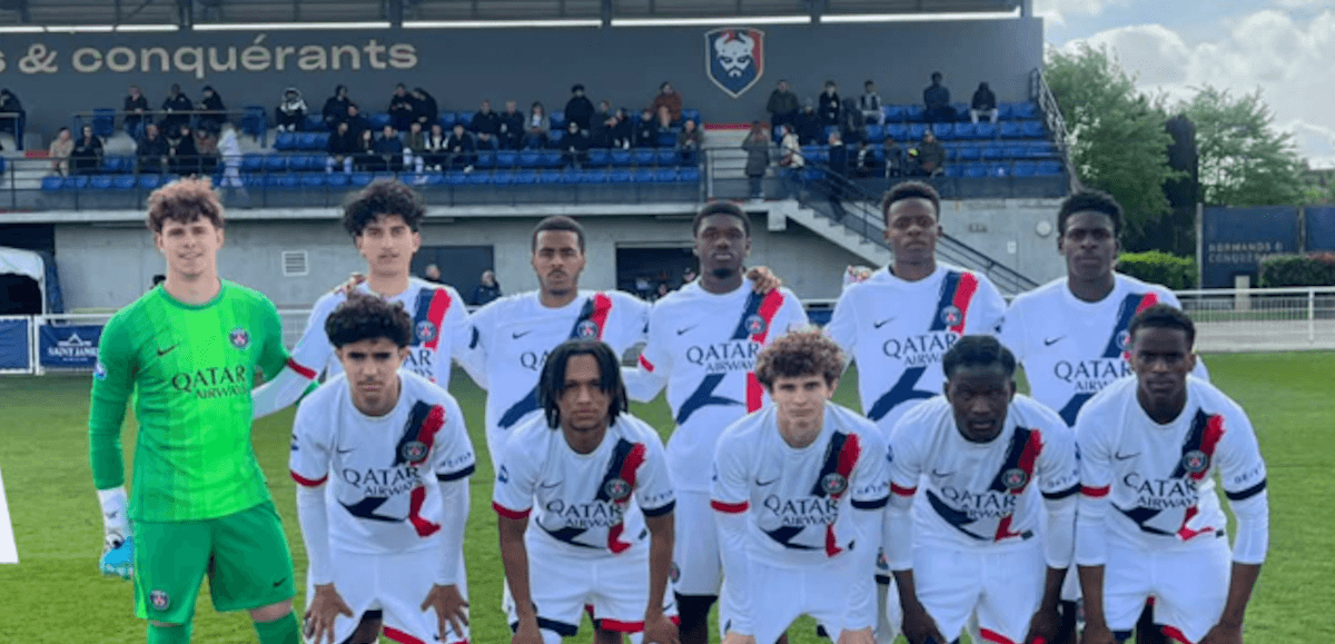 Paris-Saint-Germain-U19. Source: Official Facebook. Edited photo