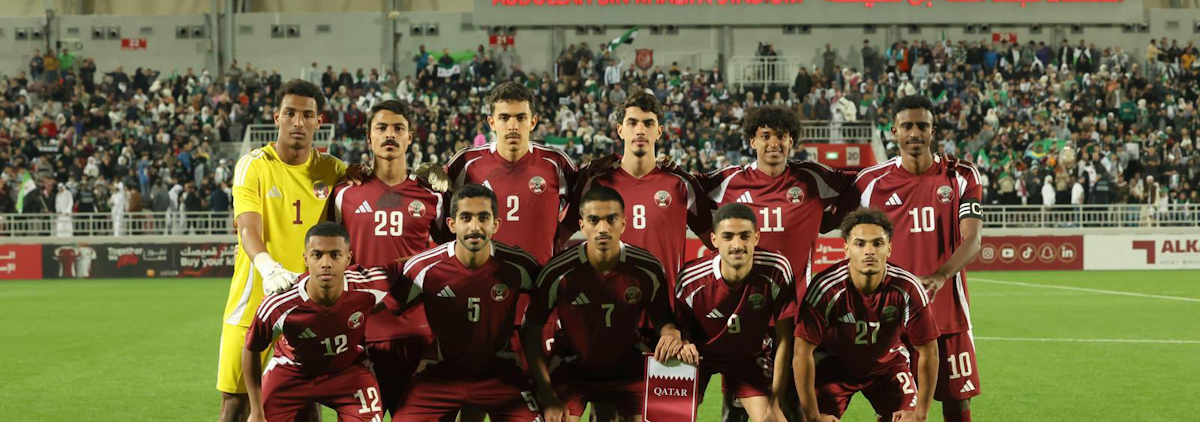 Qatar U20. Source: Official Facebook