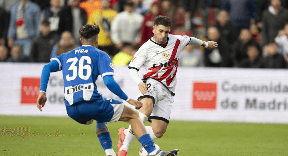 Rayo Vallecano. Source: Official X/Twitter. Edited photo