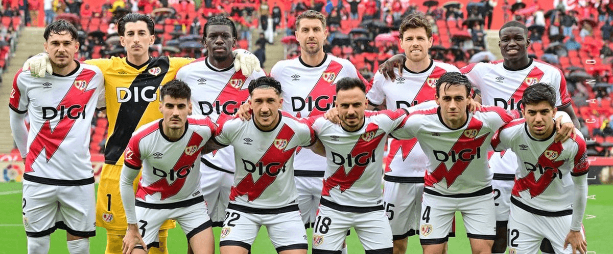 Rayo Vallecano. Source: Official Facebook. Edited photo