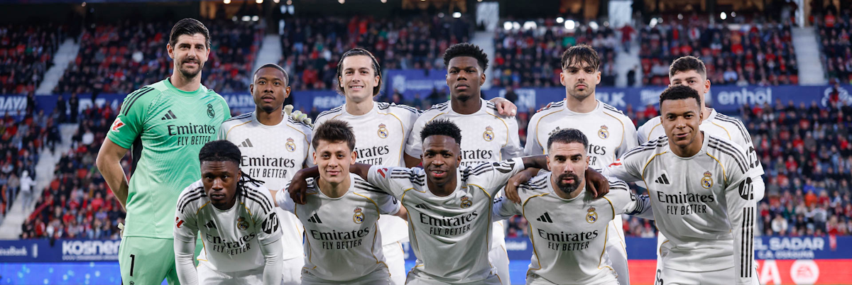 Real Madrid. Source: Official Facebook