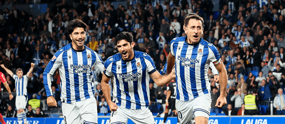 Real Sociedad. Source: Official Facebook. Edited photo