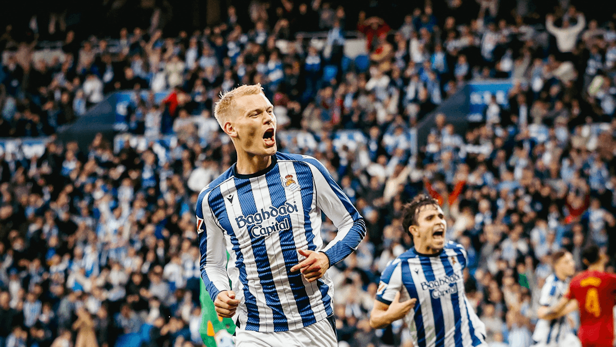 Real Sociedad. Source: Official Facebook. Edited photo