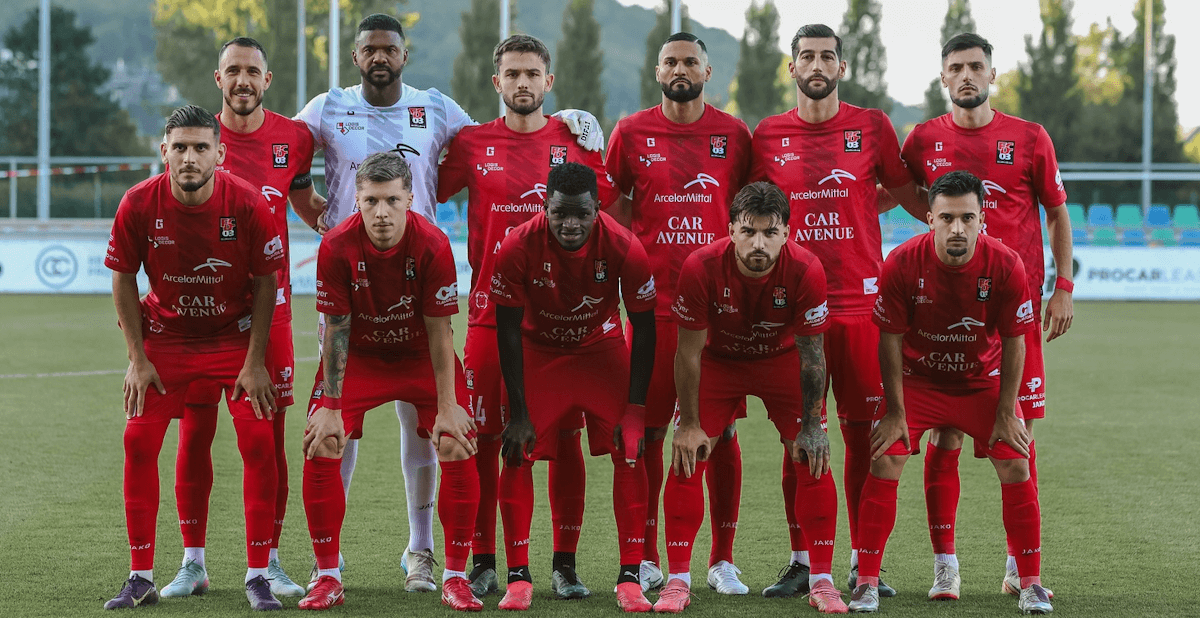 Red Boys Differdange. Source: Official Instagram. Edited photo