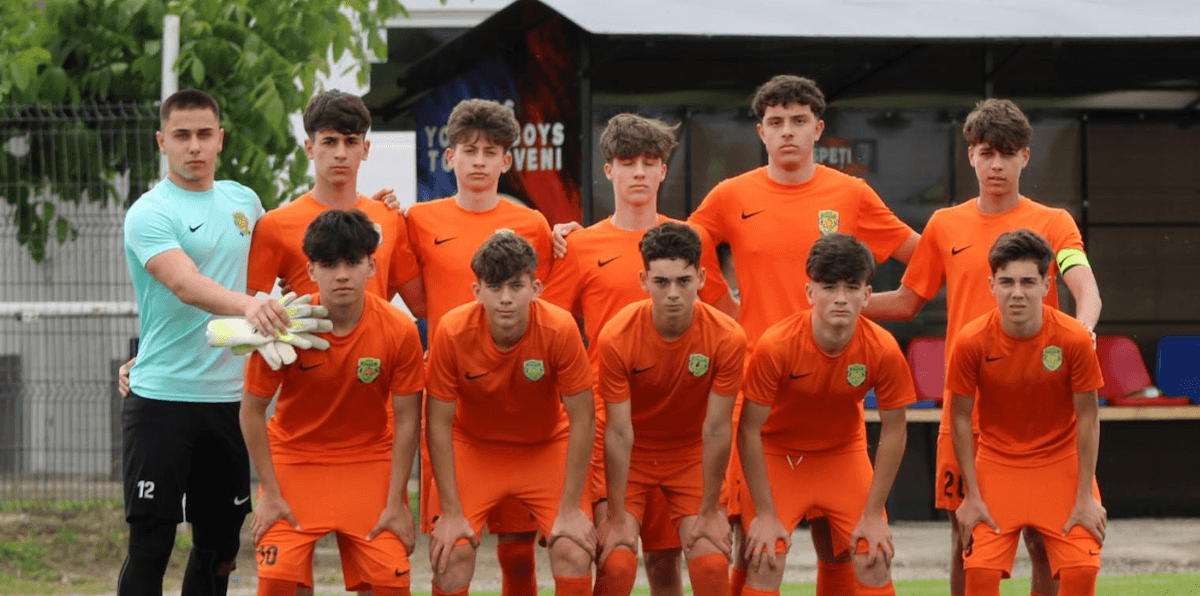 Romania-U16. Source: Official Facebook. Edited photo