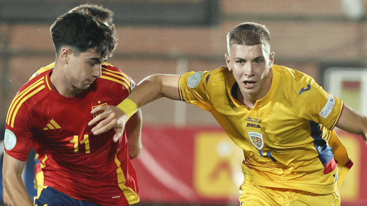 Romania U19. Source: Official Facebook. Edited photo