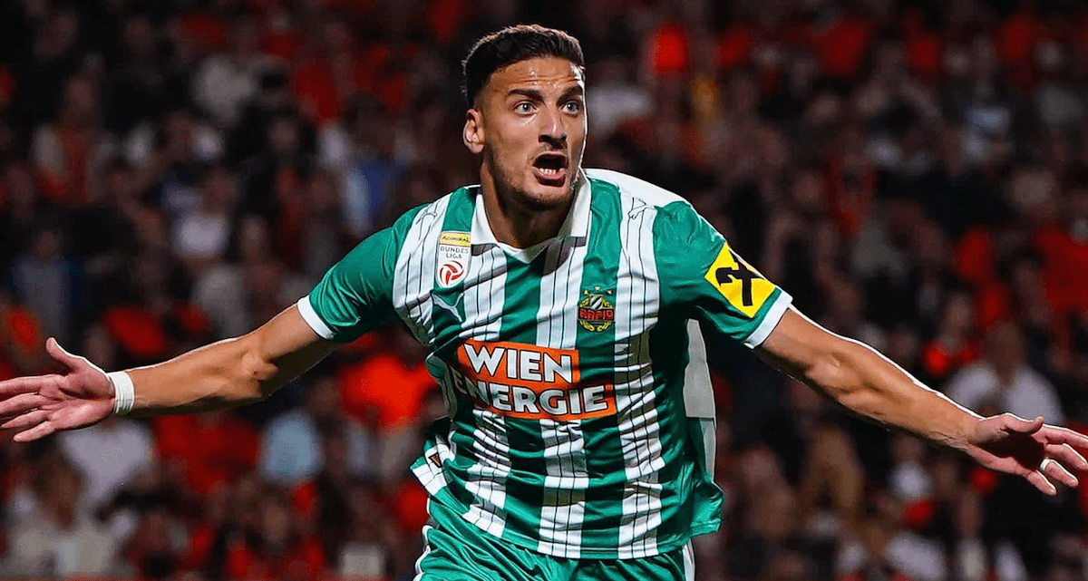 SK Rapid. Source: Official Instagram. Edited photo
