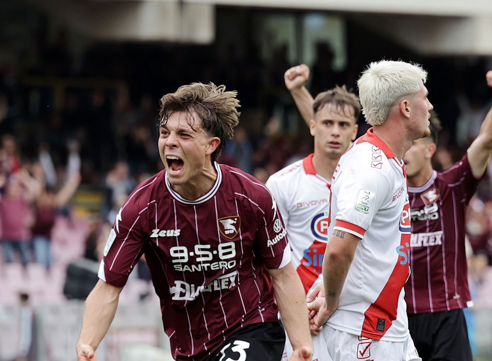 Salernitana. Source: Official Website