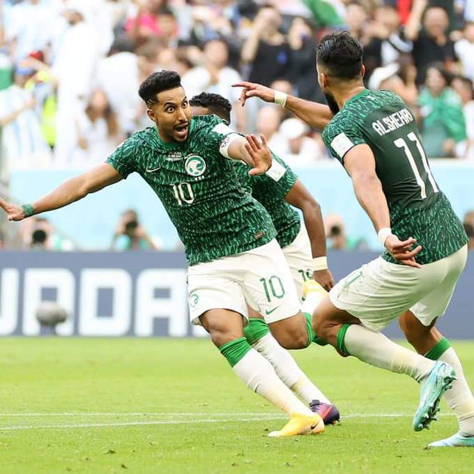 Saudi Arabia 2–1 Argentina