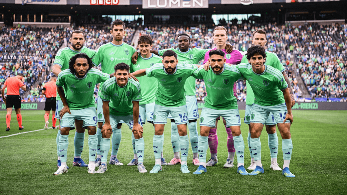 Seattle Sounders. Source: Official Facebook. Edited photo