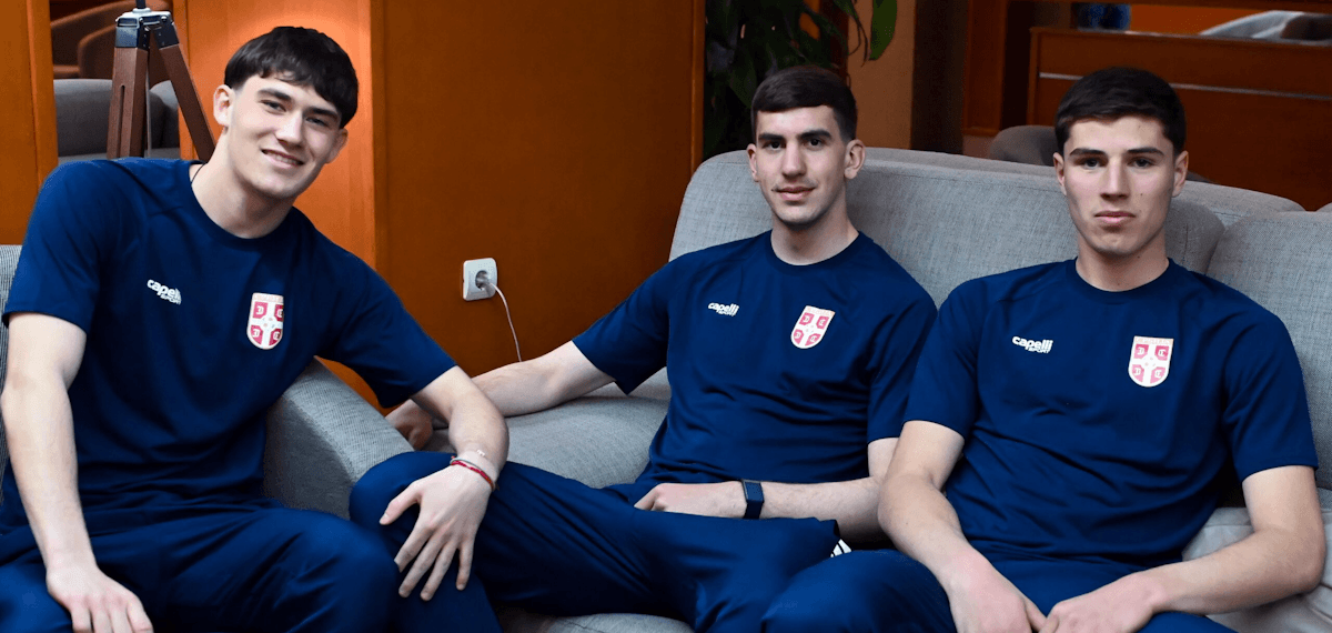Serbia-U19. Source: Official Facebook. Edited photo