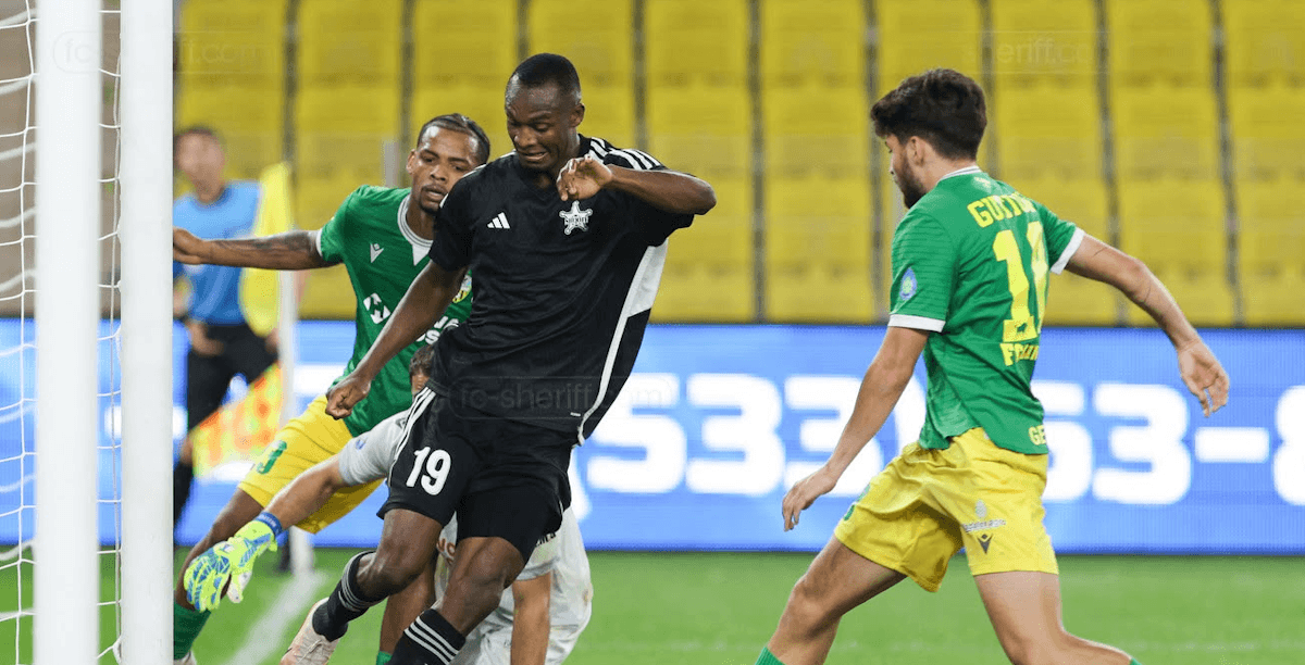 Sheriff-Tiraspol. Source: Official Facebook. Edited photo