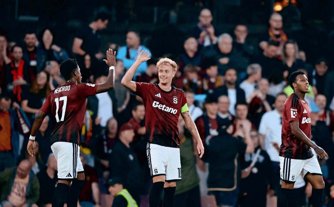 Sparta Prague. Source: Official X/Twitter. Edited photo