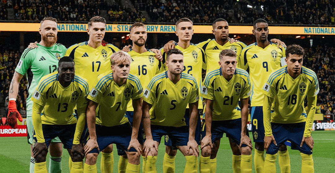 Sweden. Source: Official Facebook. Edited photo