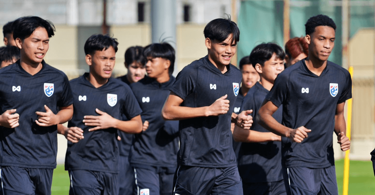 Thailand-U23. Source: Official Facebook. Edited photo