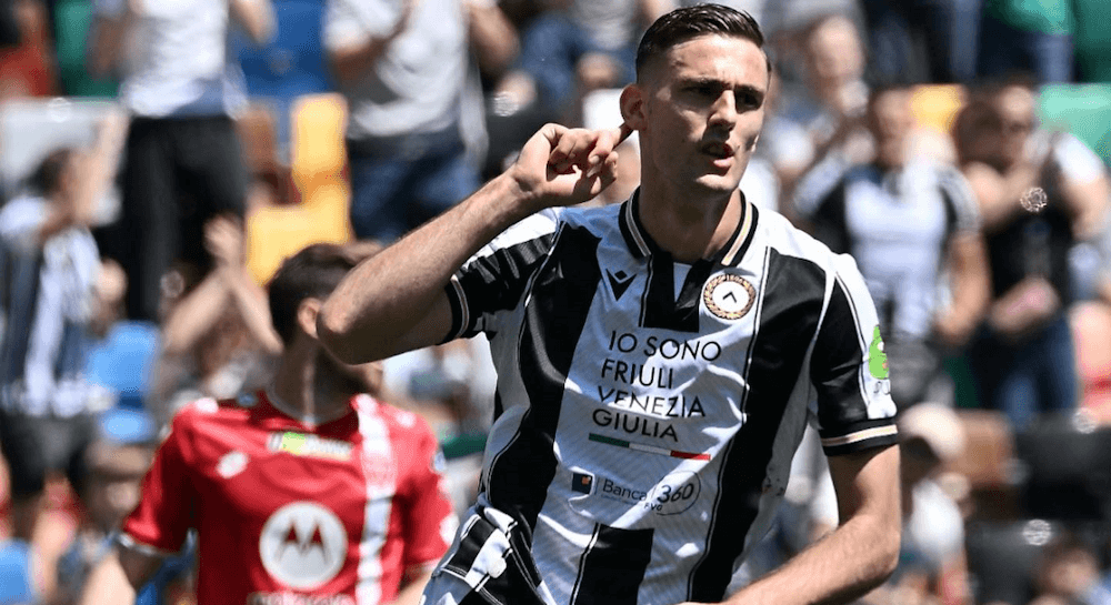 Udinese. Source: Official Facebook. Edited photo