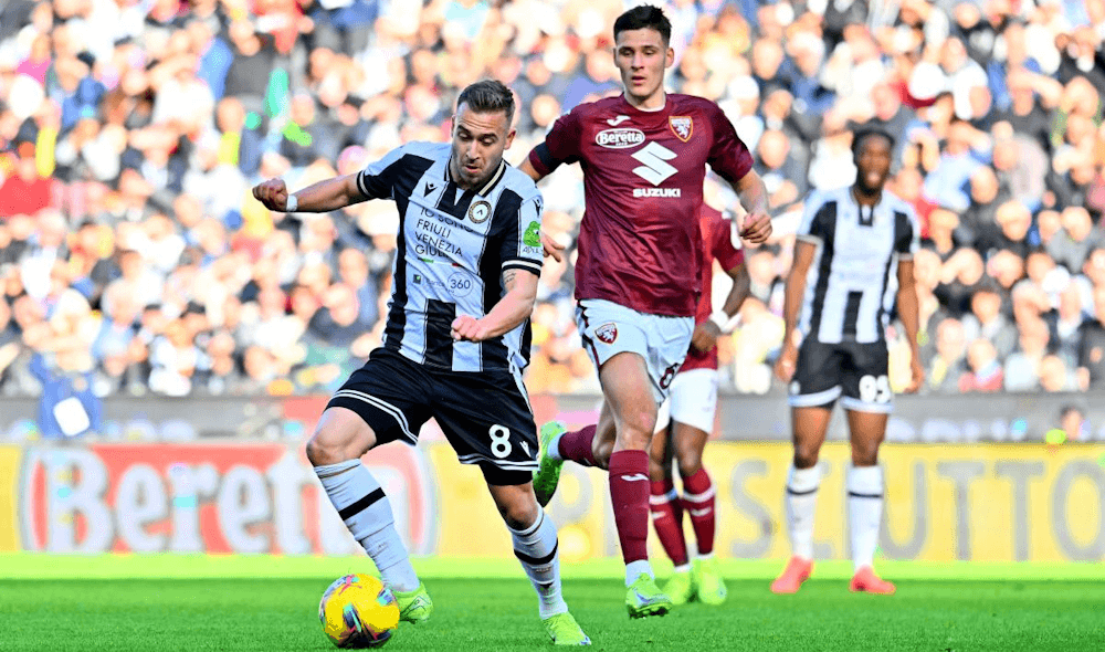 Udinese. Source: Official Facebook. Edited photo