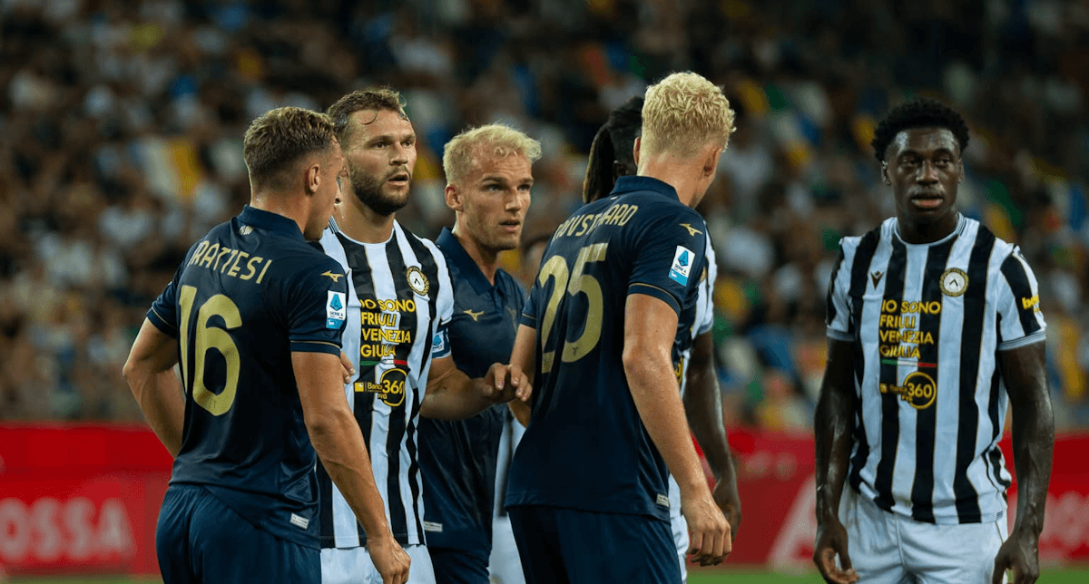 Udinese. Source: Official Facebook. Edited photo