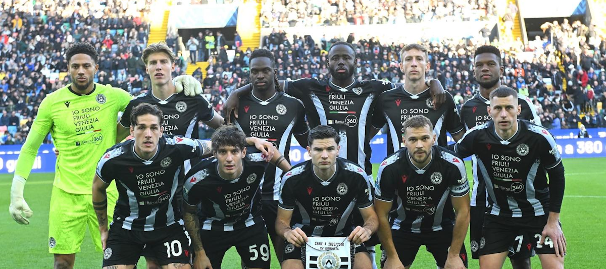 Udinese. Source: Official Facebook