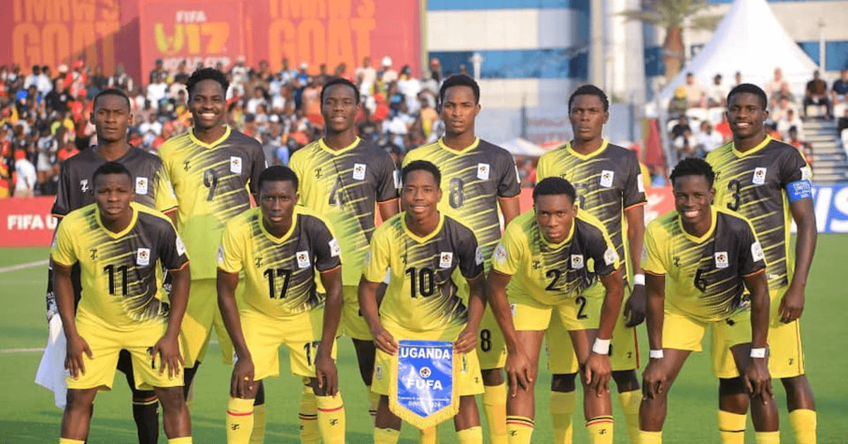 Uganda-U17. Source: Official Facebook. Edited photo