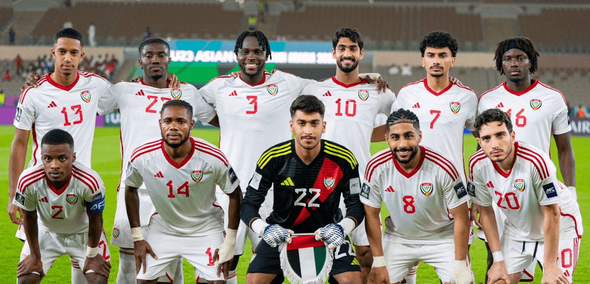 United Arab Emirates U23. Source: Official Instagram. Edited photo
