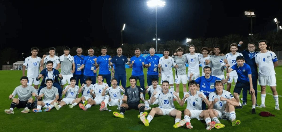 Uzbekistan-U17. Source: Official Facebook. Edited photo