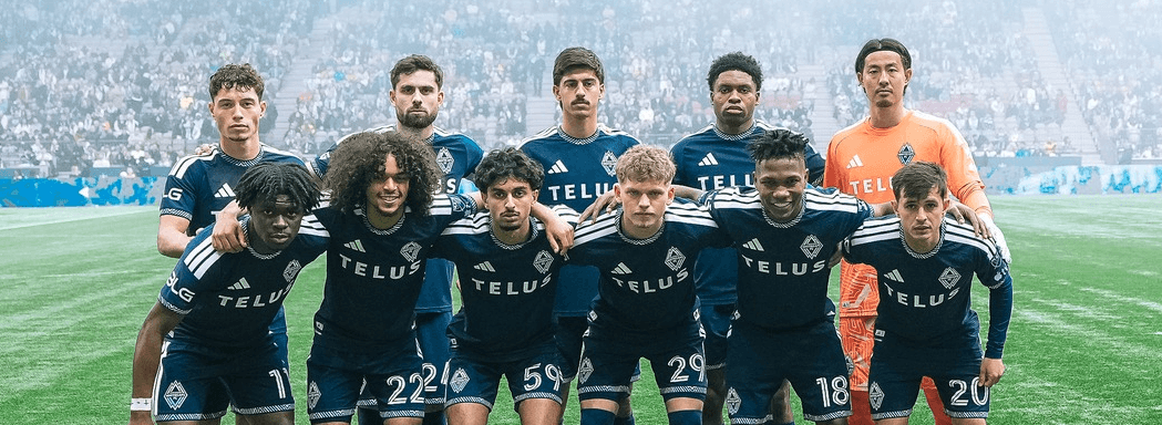 Vancouver Whitecaps. Source: Official Facebook. Edited photo