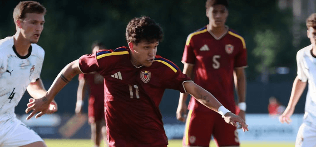 Venezuela-U20. Source: Official Facebook. Edited photo