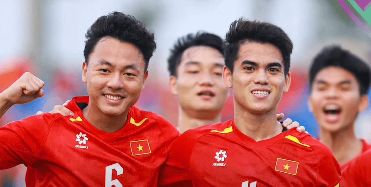 Vietnam-U23. Source: Official Facebook. Edited photo