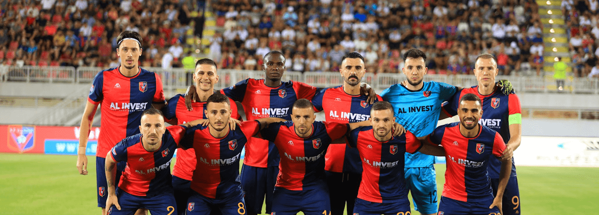 Vllaznia. Source: Official Instagram. Edited photo