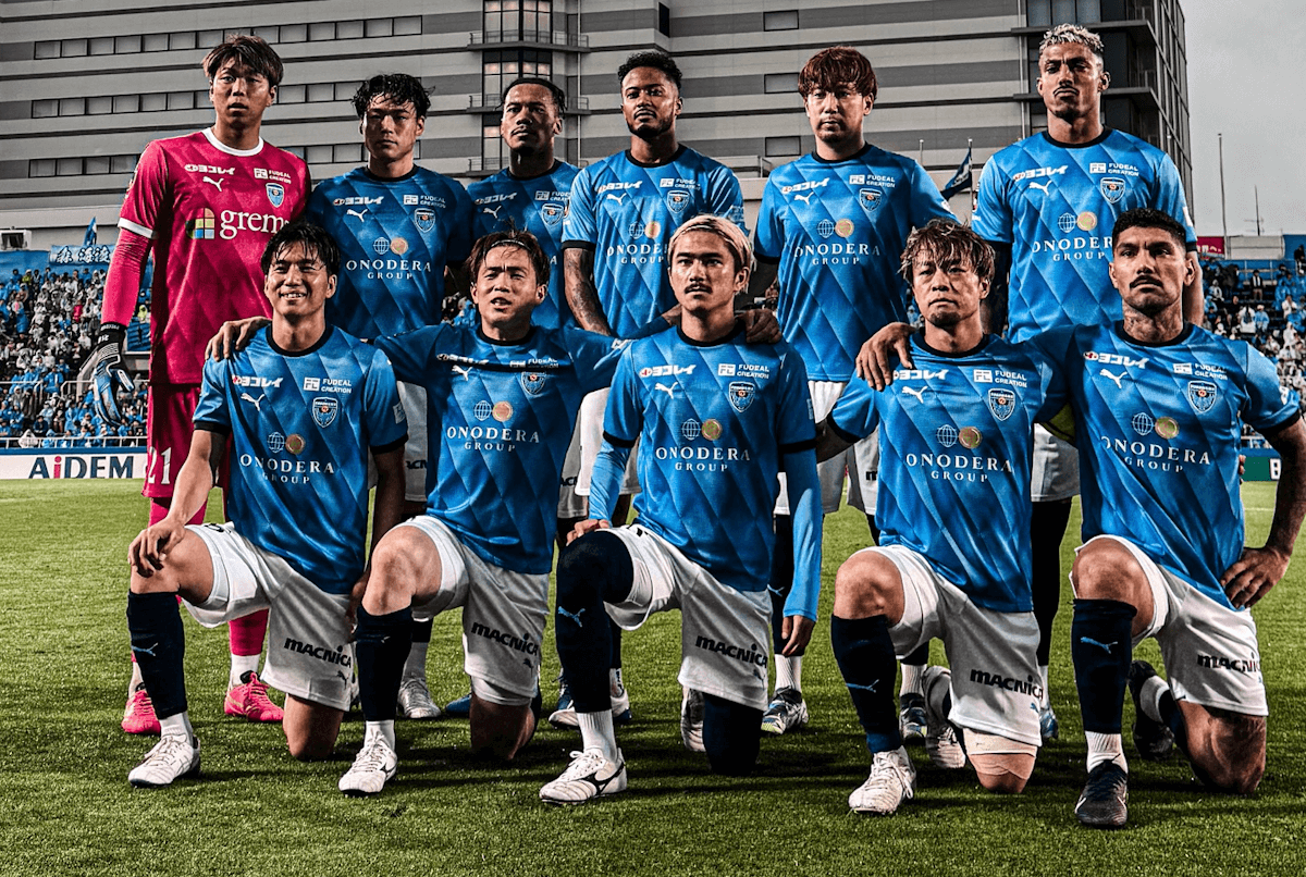 Yokohama FC. Source: Official Facebook. Edited photo