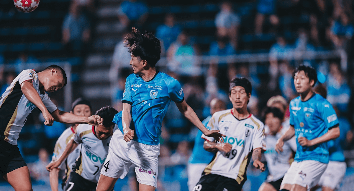Yokohama FC. Source: Official Facebook. Edited photo