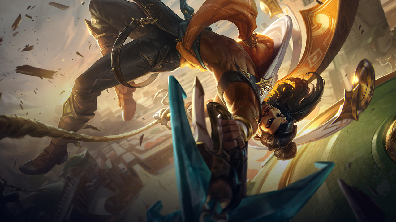 Akshan League of Legends.