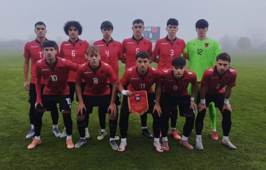Albania U17. Source: Koha. Edited photo
