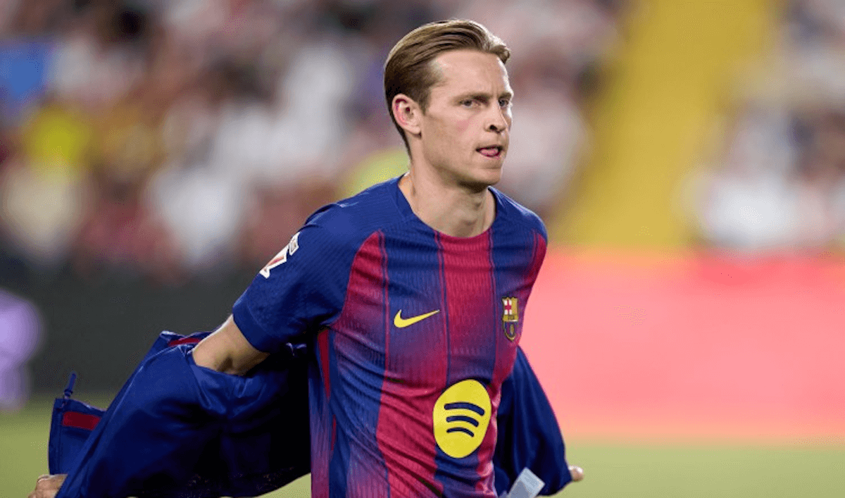 Frenkie de Jong. Source: barcablaugranes.com