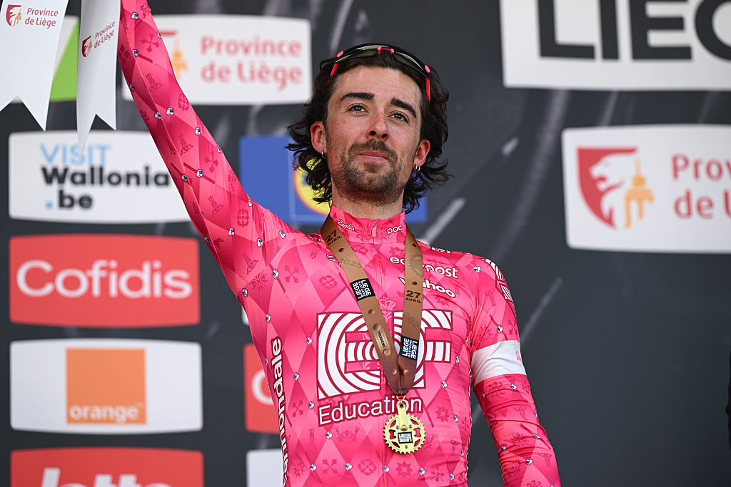Ben Healey on the podium (2025)