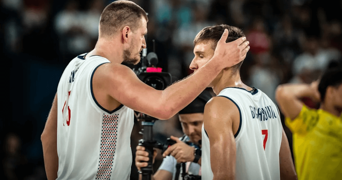 Nikola Jokic and Bogdan Bogdanovic. Source: eurohoops.net