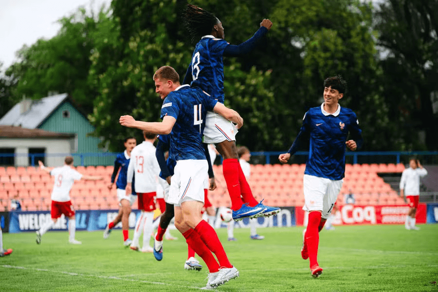 France U17. Source: Flashscore. Edited photo
