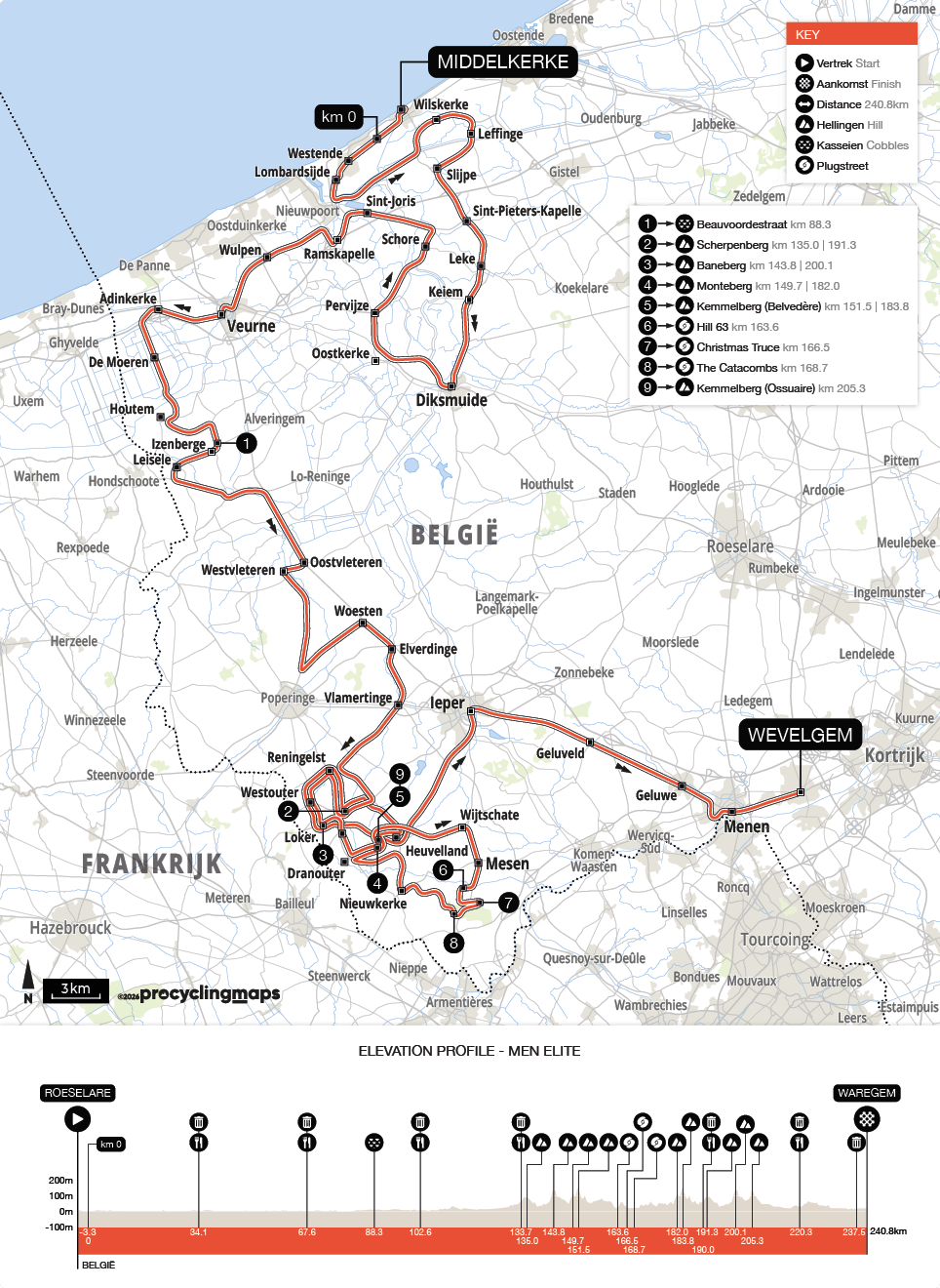 in flanders fields 2026 route map
