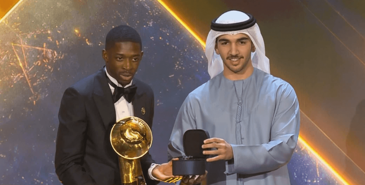 Dembélé Crowned Best Player in the World at Globe Soccer Awards 2025 ...
