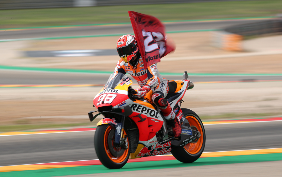 marc marquez winning the second time (2019)