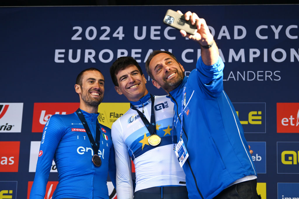 UEC 2024 ITT Podium