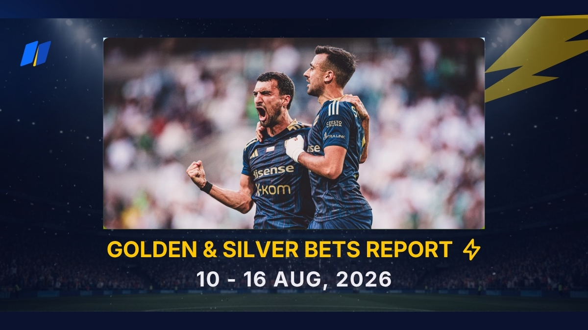 Rapport om Golden- og Silver-væddemål: 10.–16. august 2026 ...