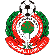 Hold Campbelltown City. Opstilling Football